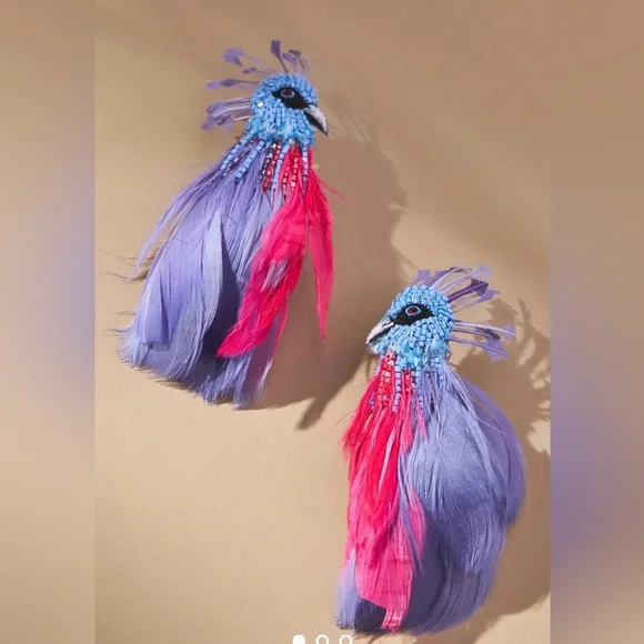 Mignonne Gavigan Harlow Bird Earrings - Picture 4 of 8